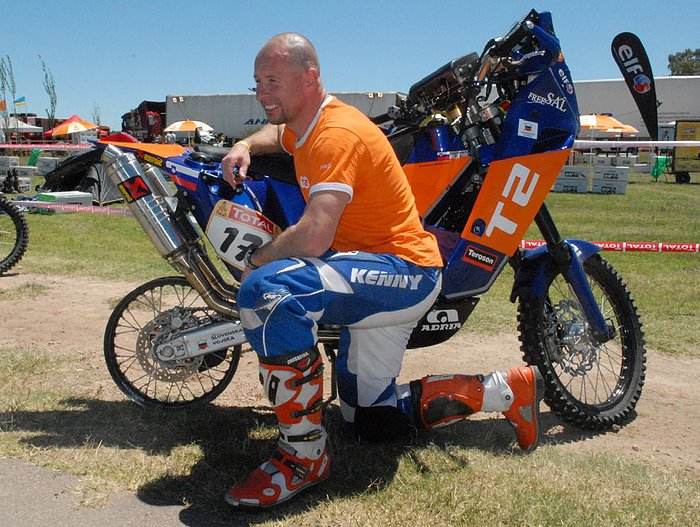 03.01.2009 KTM z 200km vožnje <br>po zadnjem obroču