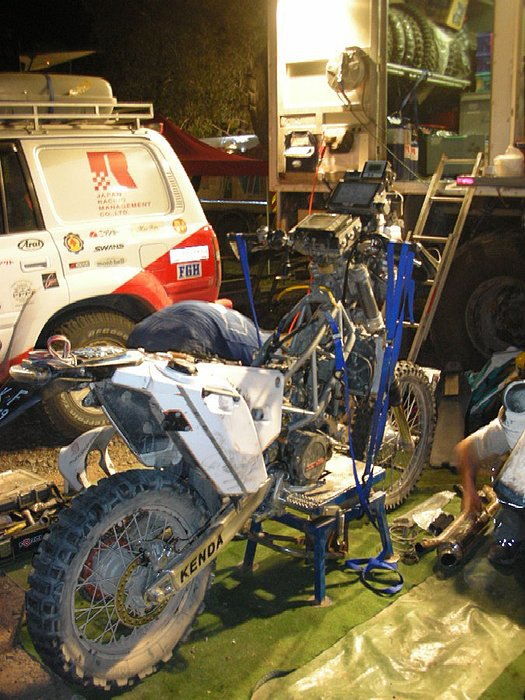 11.01.2009 Motor švicarskega tekmovalca