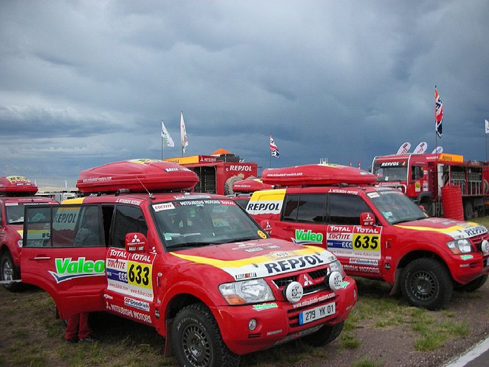 11.01.2009 Temni oblaki nad <br>ekipo Mitsubishija