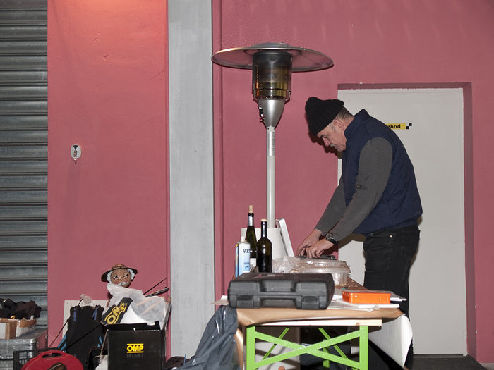 09.01.2010 Priprave na dirko -<br>Miro išče vrtalnik